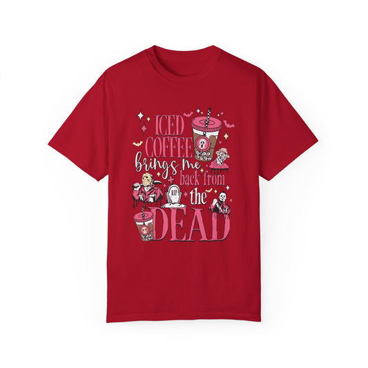 Ice Coffee Garment-Dyed T-shirt