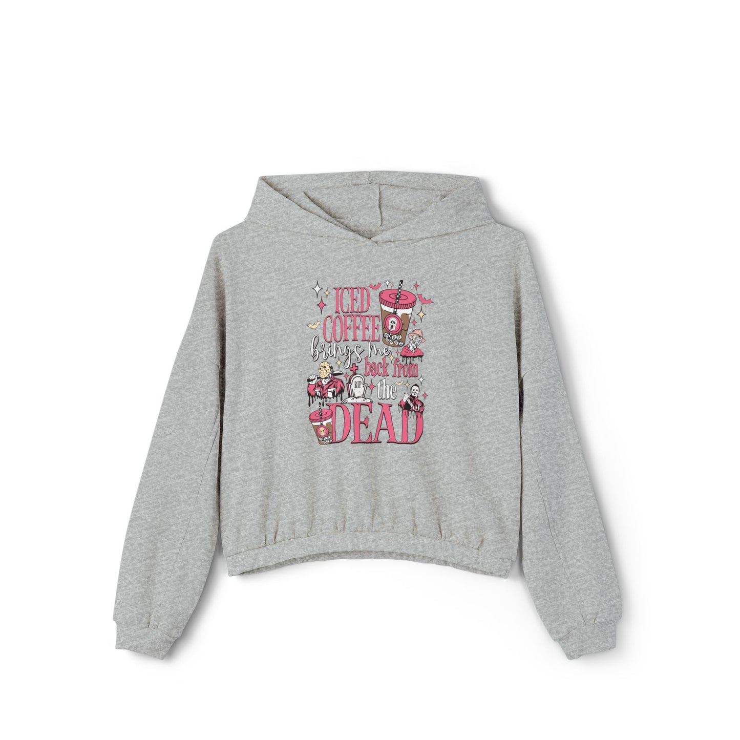 Ice Coffee Cinched Bottom Hoodie