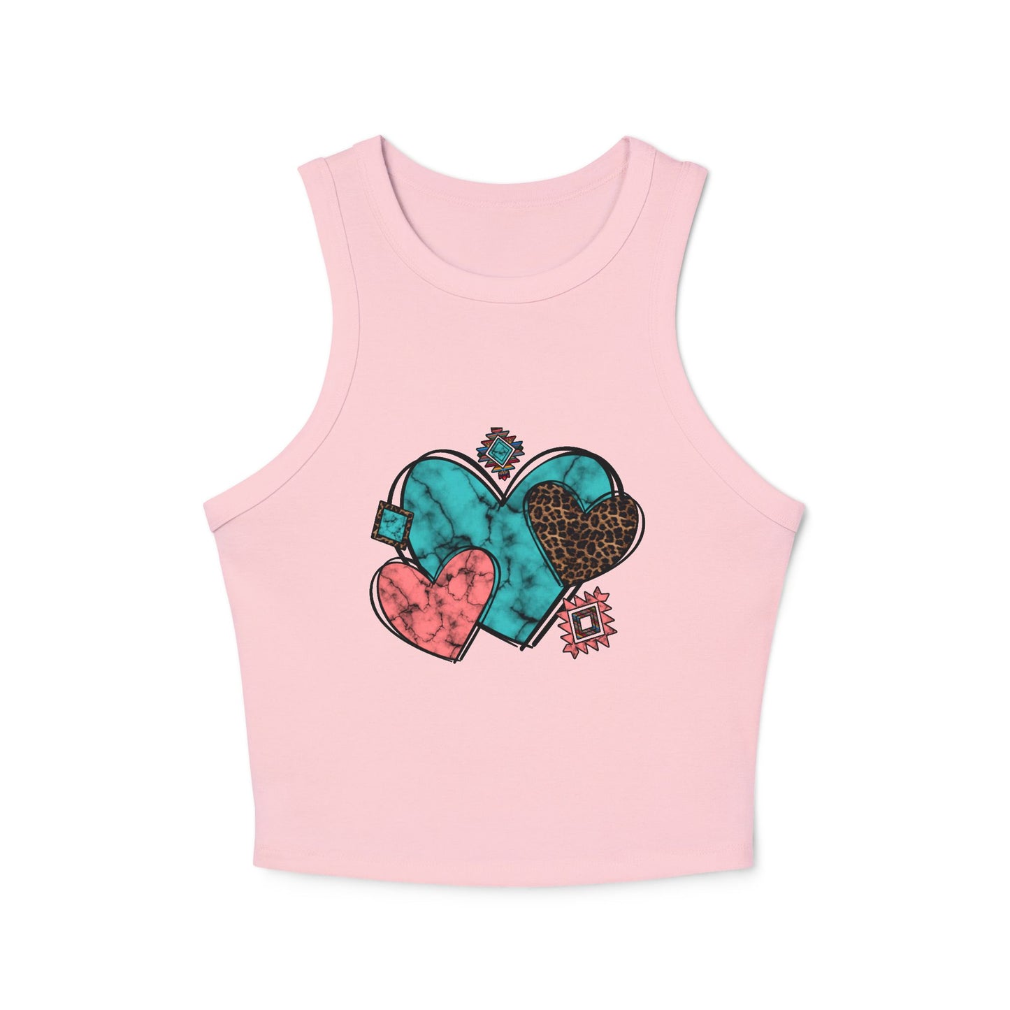 Micro Rib Racer Tank Top