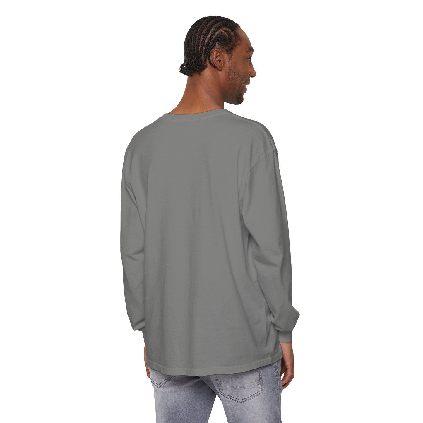 Funny Holiday Long Sleeve T-Shirt - 'Dead Inside But Jolly AF'