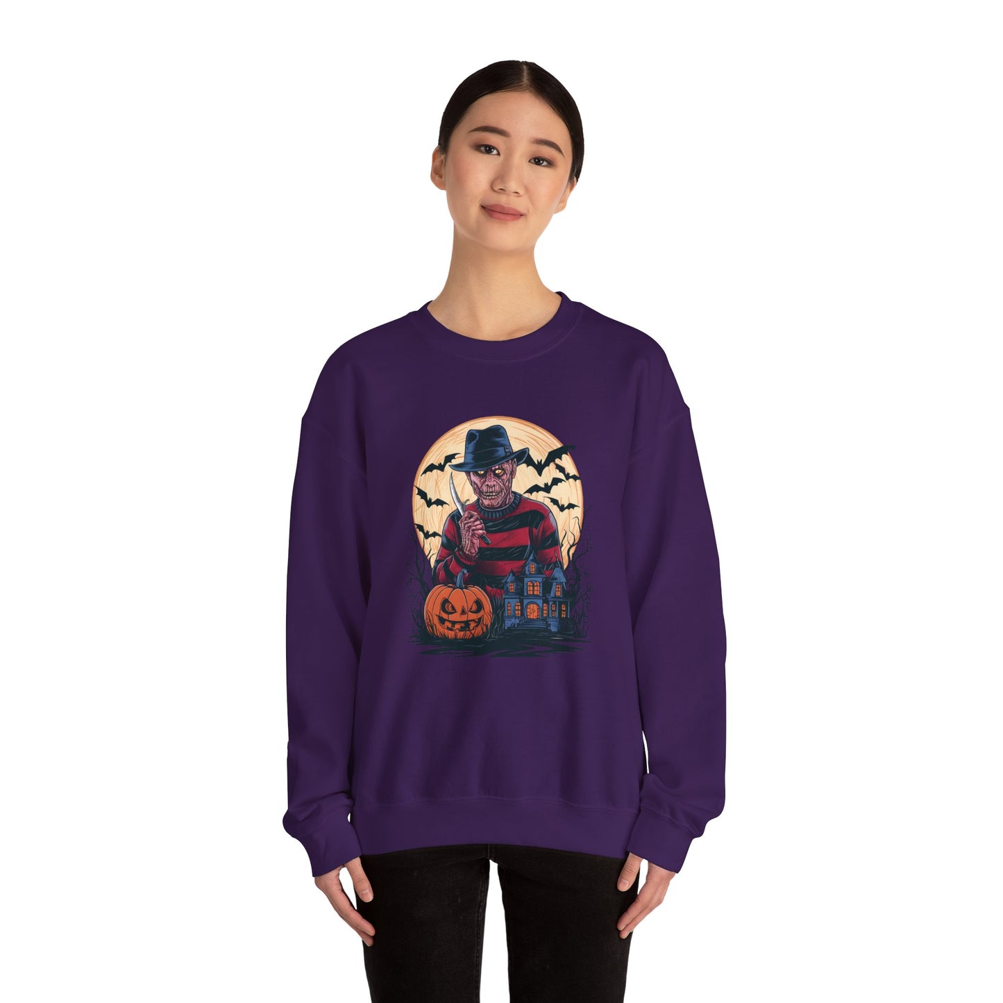 Halloween Freddy Krueger Crewneck Sweatshirt - Unisex