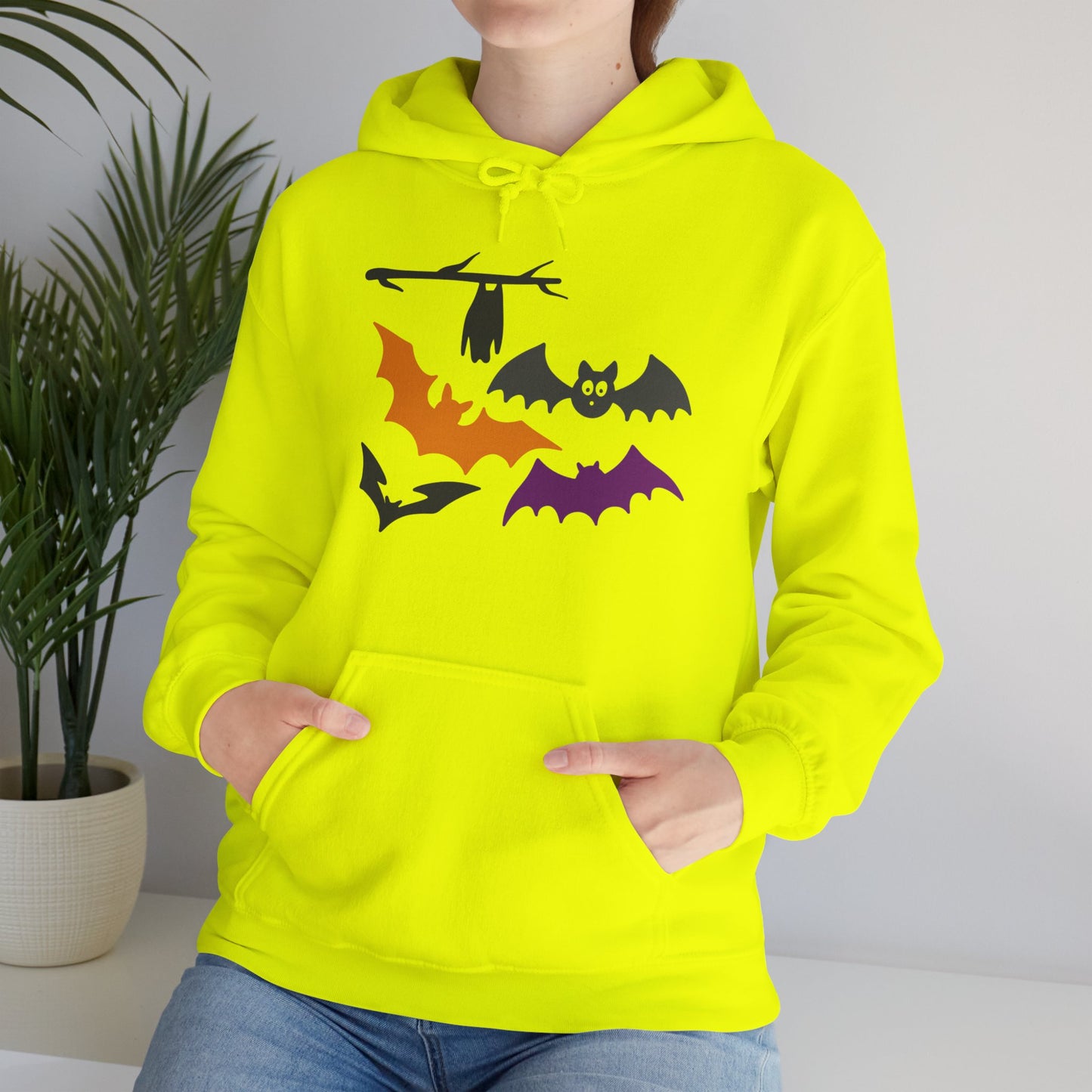 Halloween Bats Heavy Blend™ Hooded Sweatshirt