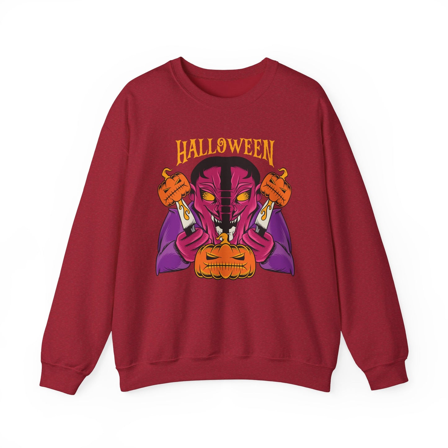 Halloween Crewneck Sweatshirt - Bold Graphic Design