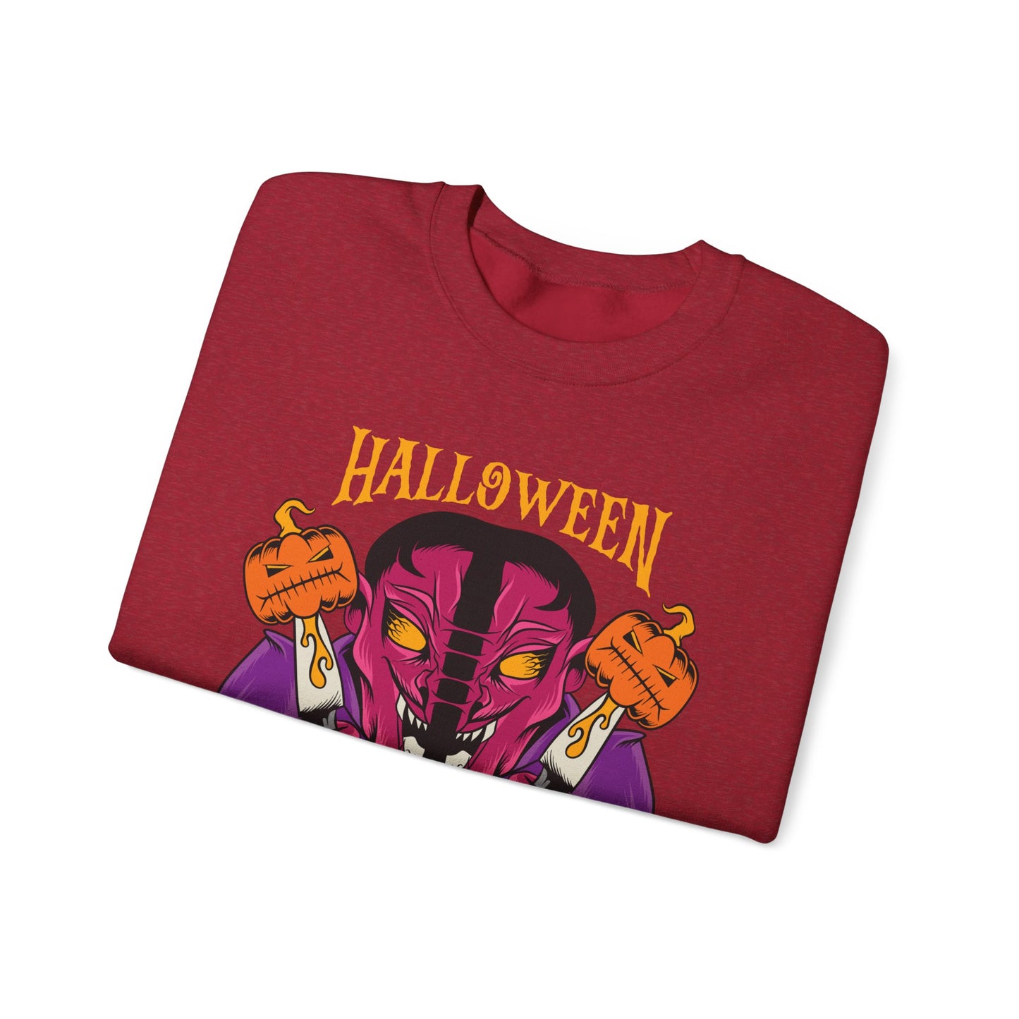 Halloween Crewneck Sweatshirt - Bold Graphic Design