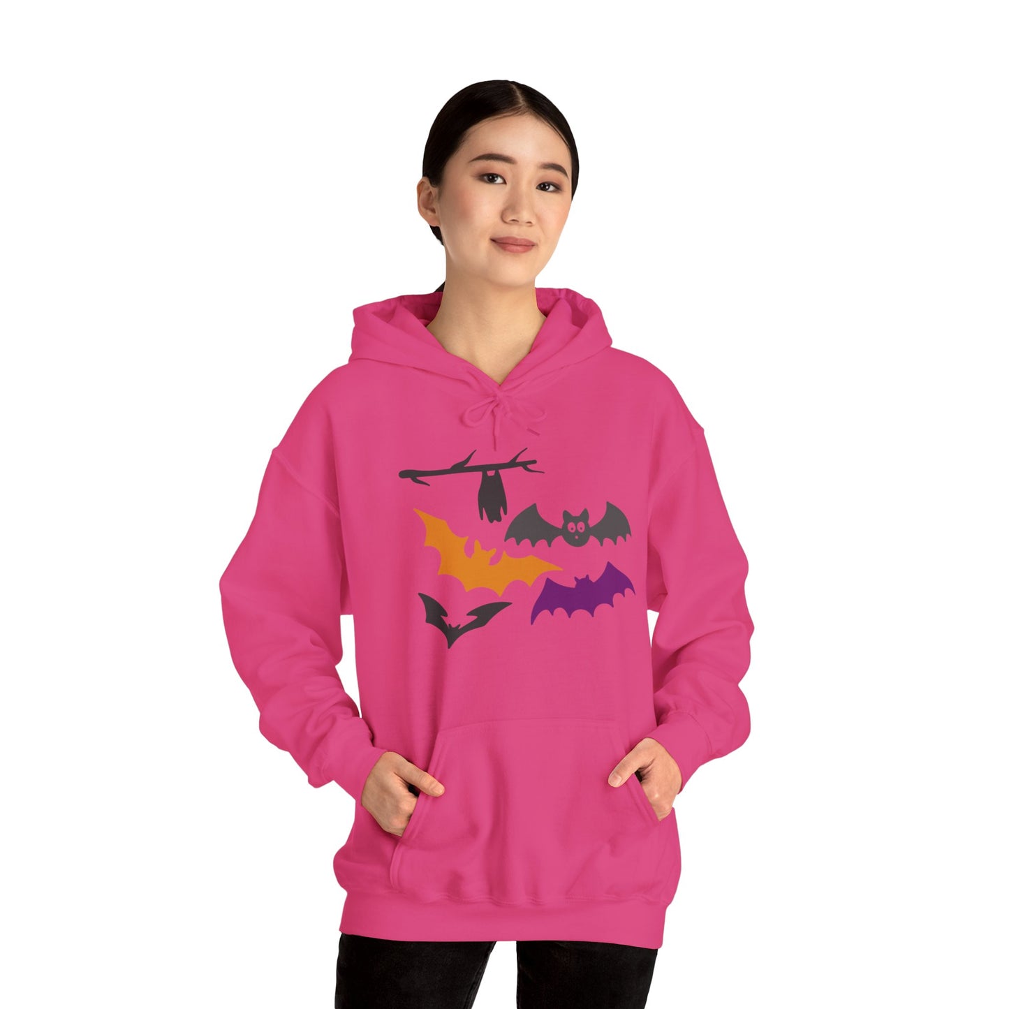 Halloween Bats Heavy Blend™ Hooded Sweatshirt