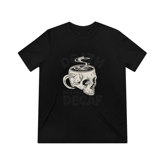 Death Before Coffee Triblend Tee