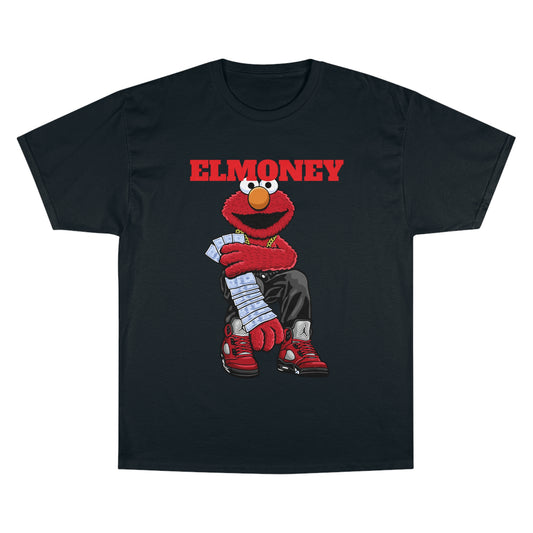 Elmo Champion T-Shirt with Money Design
