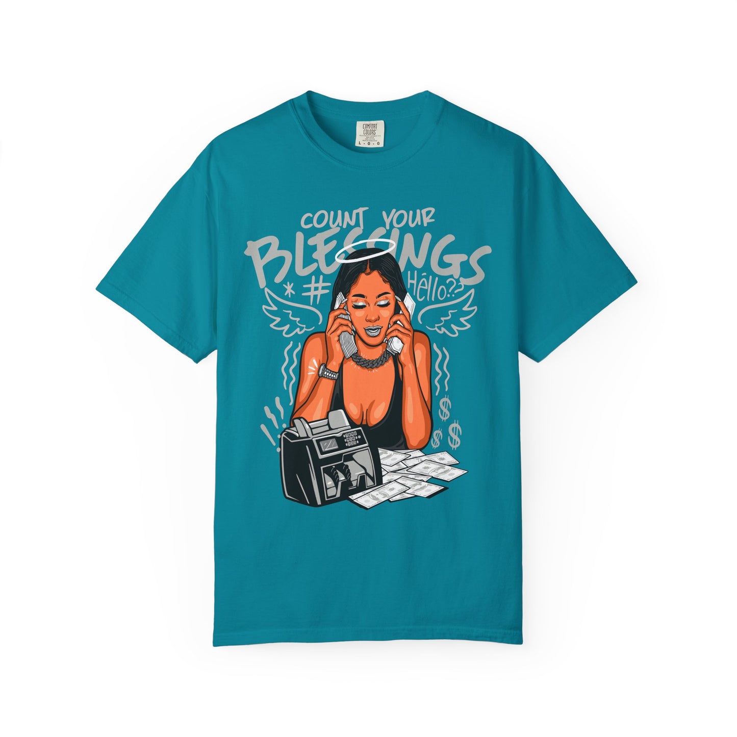 Count Your Blessings Garment-Dyed T-shirt