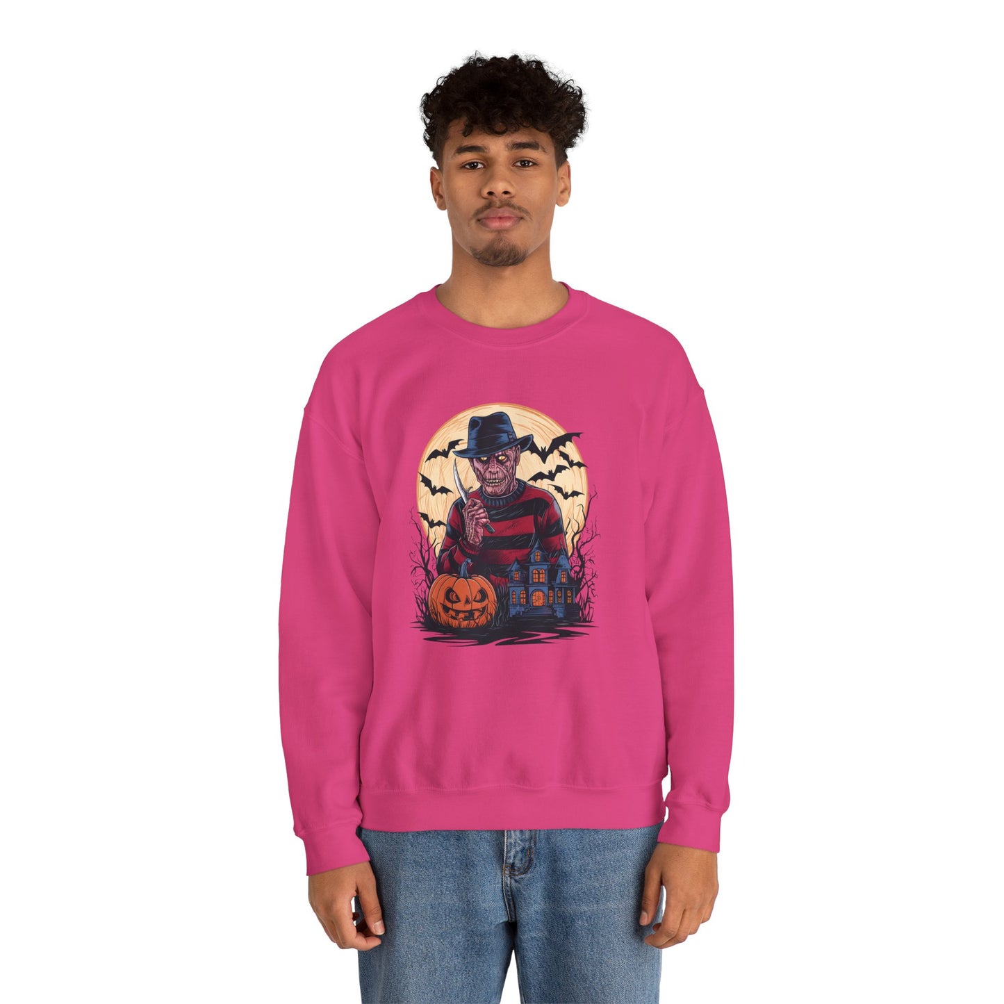 Halloween Freddy Krueger Crewneck Sweatshirt - Unisex