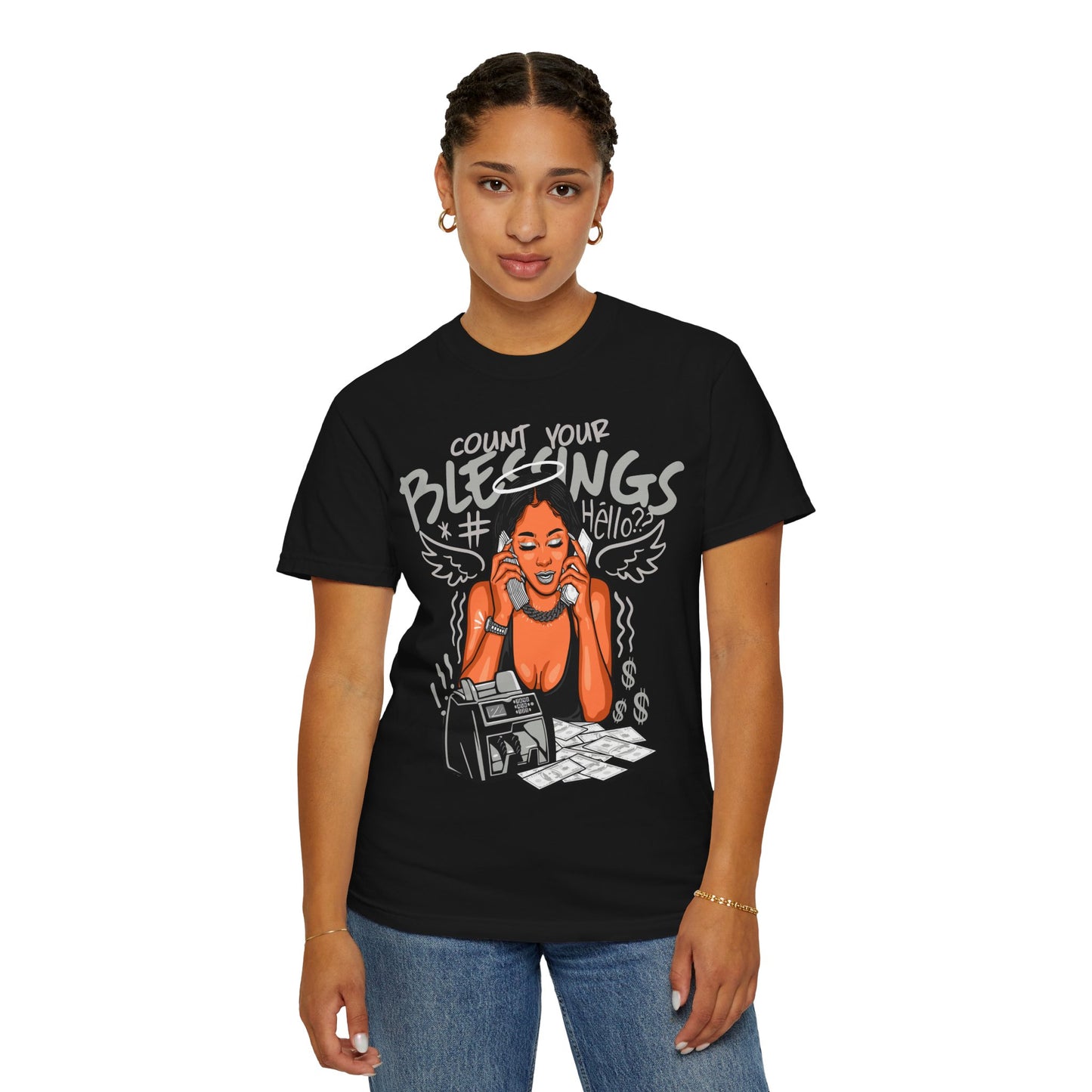 Count Your Blessings Garment-Dyed T-shirt