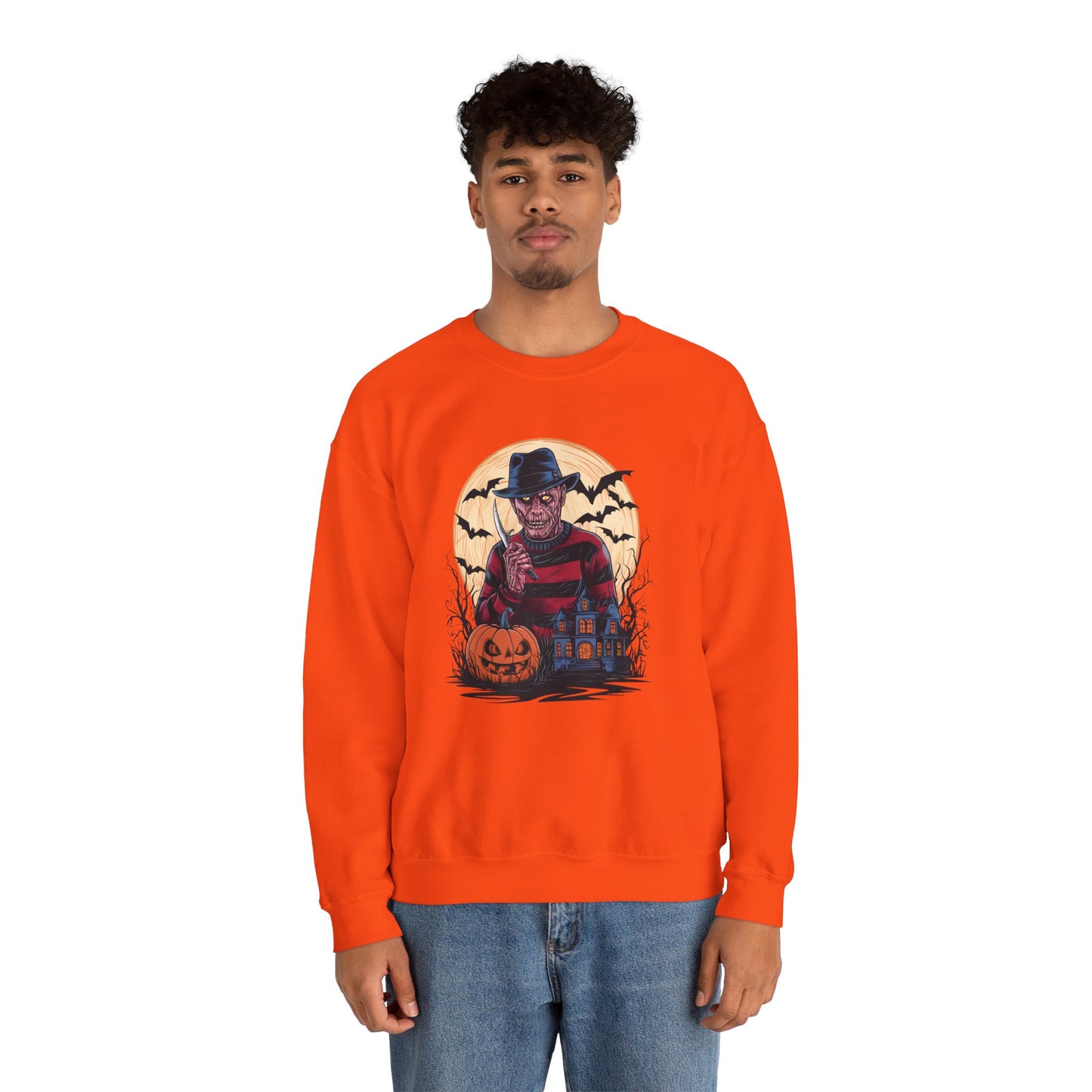 Halloween Freddy Krueger Crewneck Sweatshirt - Unisex