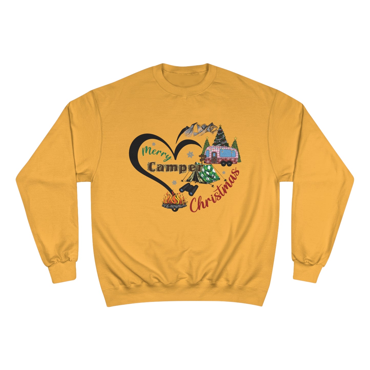 Merry Camper Christmas Champion Sweatshirt