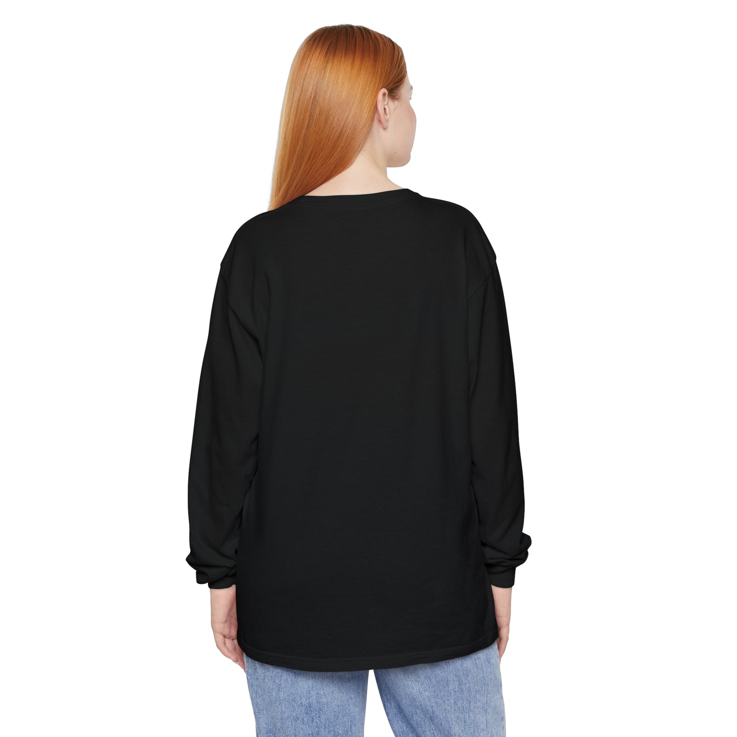 Funny Holiday Long Sleeve T-Shirt - 'Dead Inside But Jolly AF'