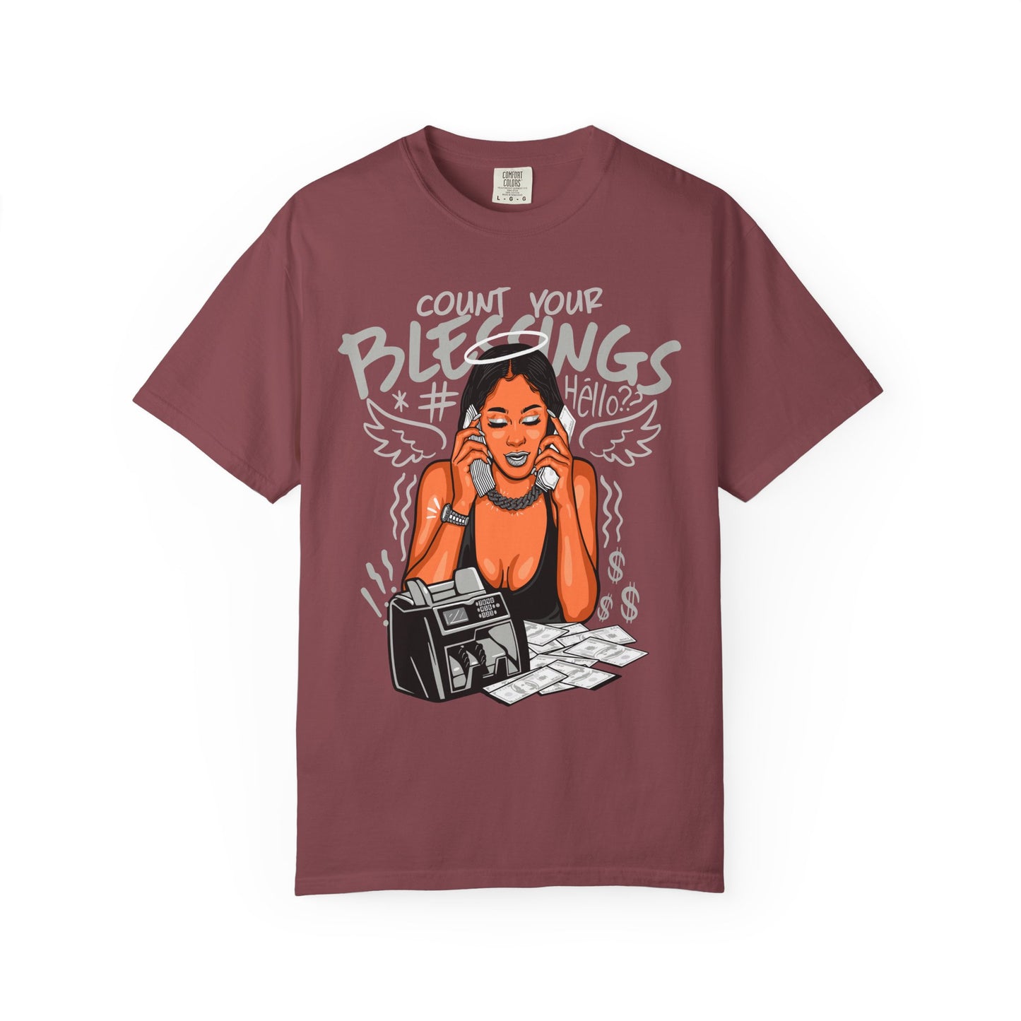 Count Your Blessings Garment-Dyed T-shirt