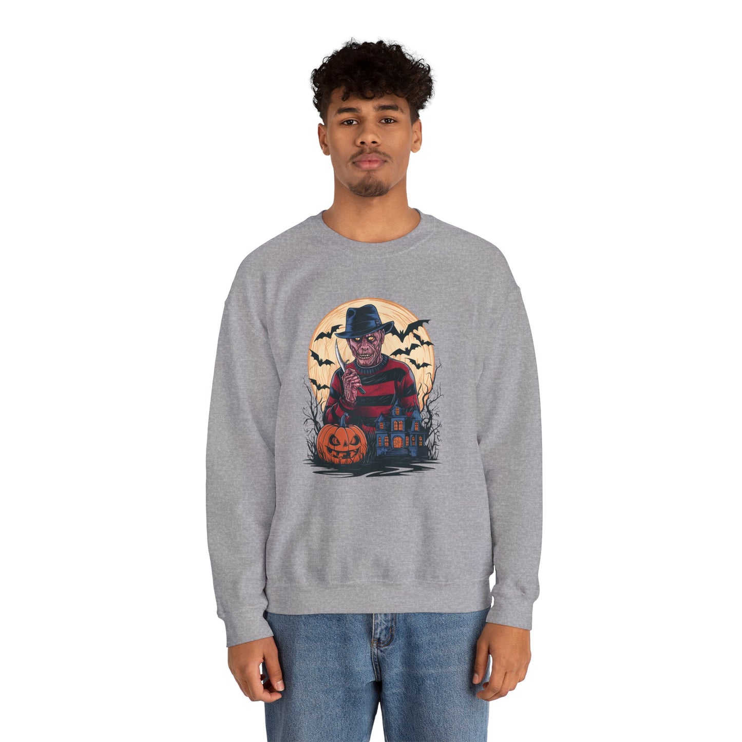 Halloween Freddy Krueger Crewneck Sweatshirt - Unisex