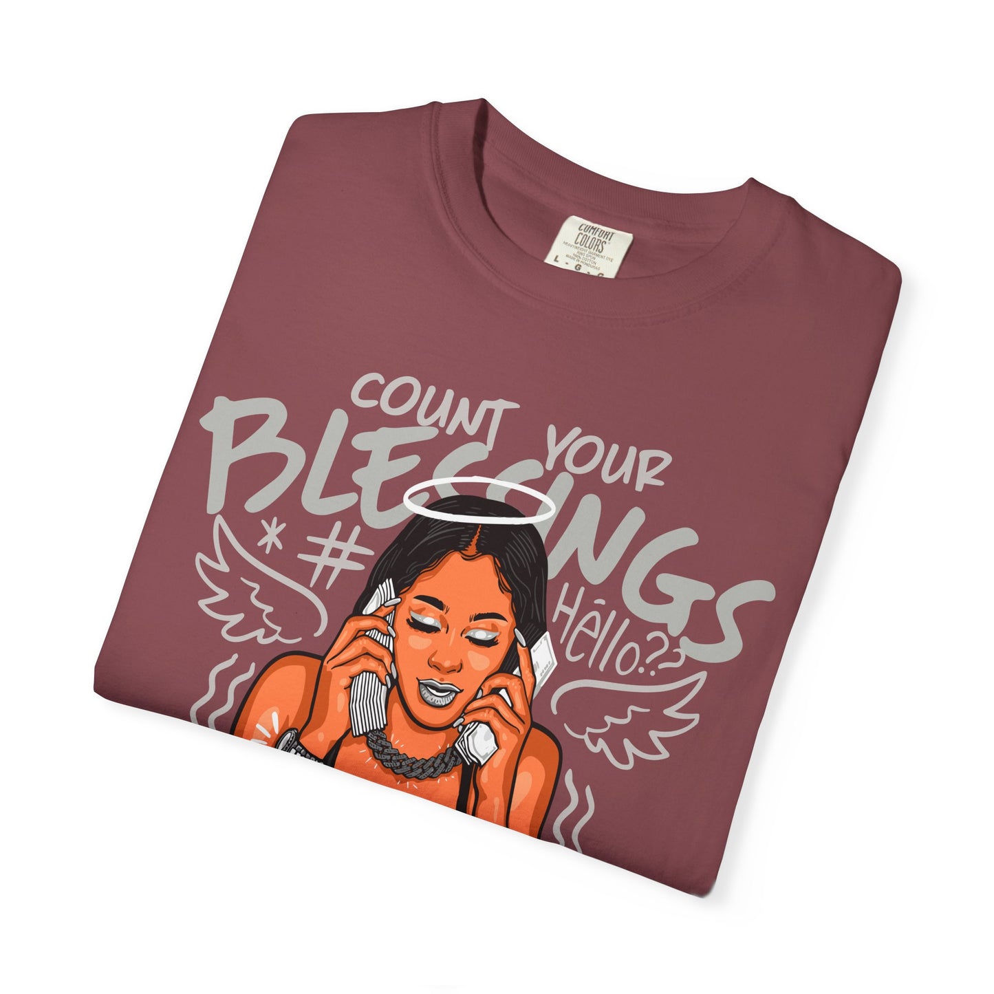 Count Your Blessings Garment-Dyed T-shirt