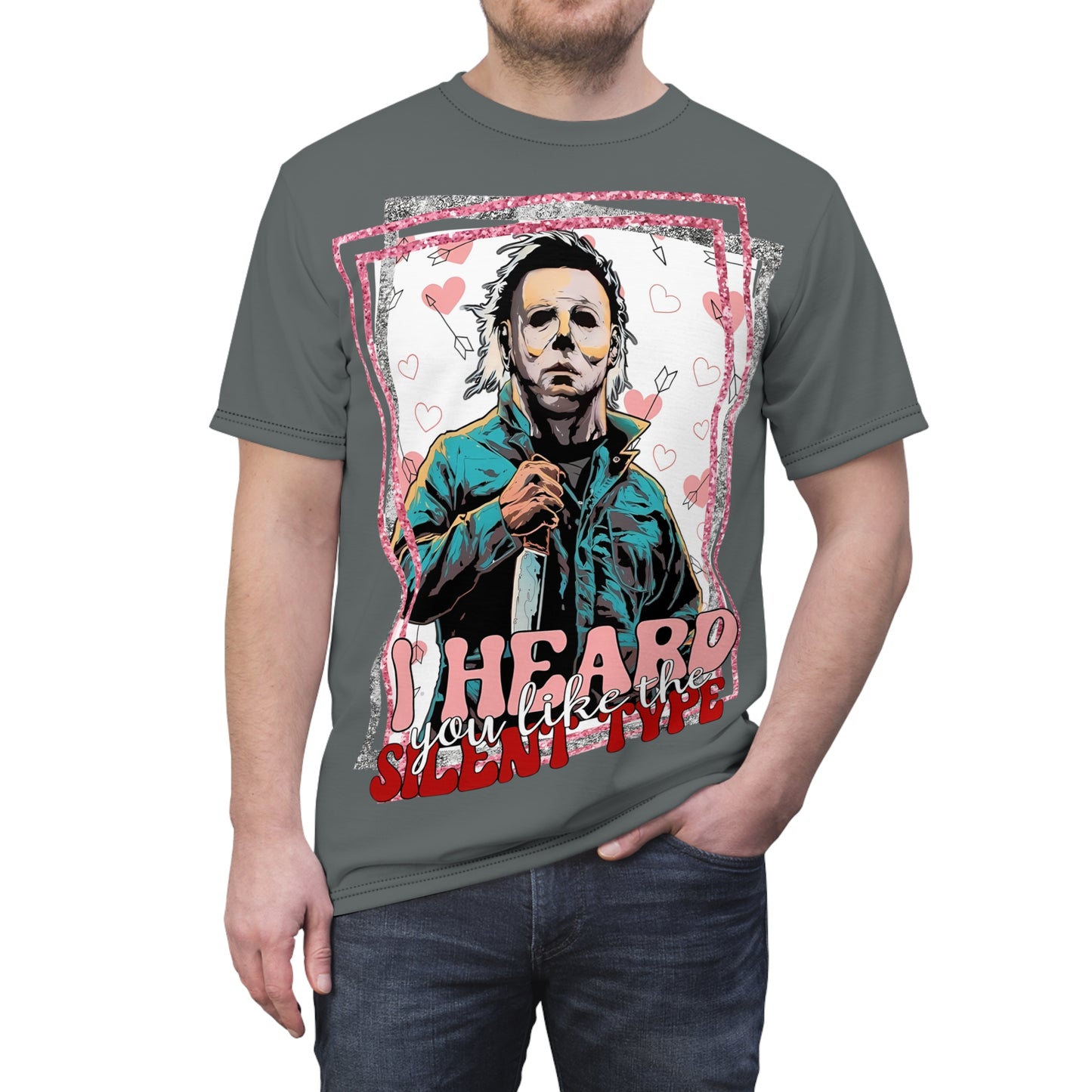 I Heard You Like The Silent Type Unisex Tee - Halloween Graphic T-Shirt