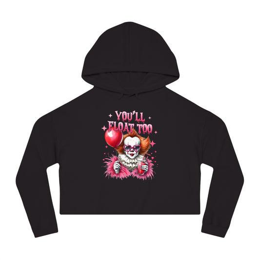 Halloween Cropped Hooded Sweatshirt