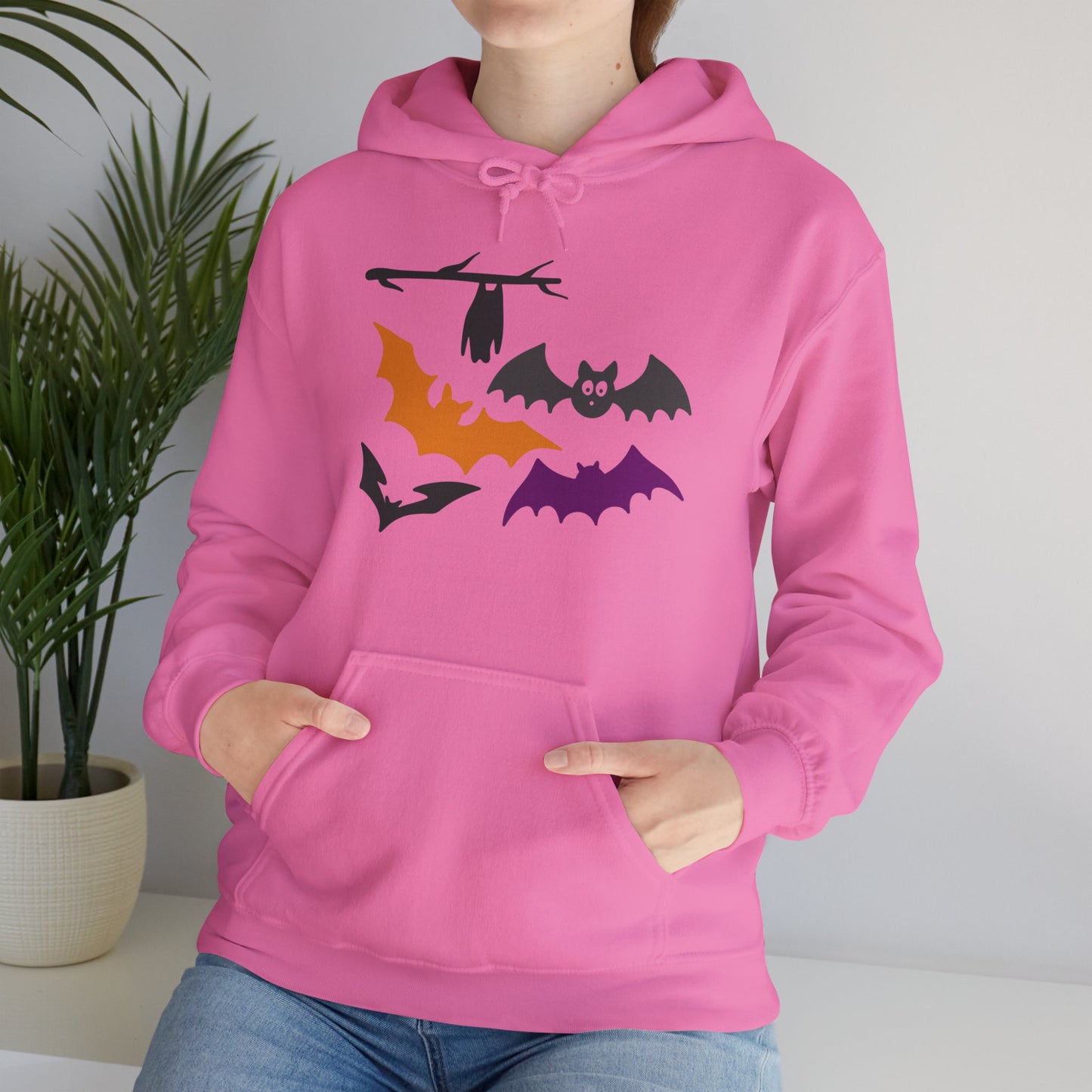 Halloween Bats Heavy Blend™ Hooded Sweatshirt