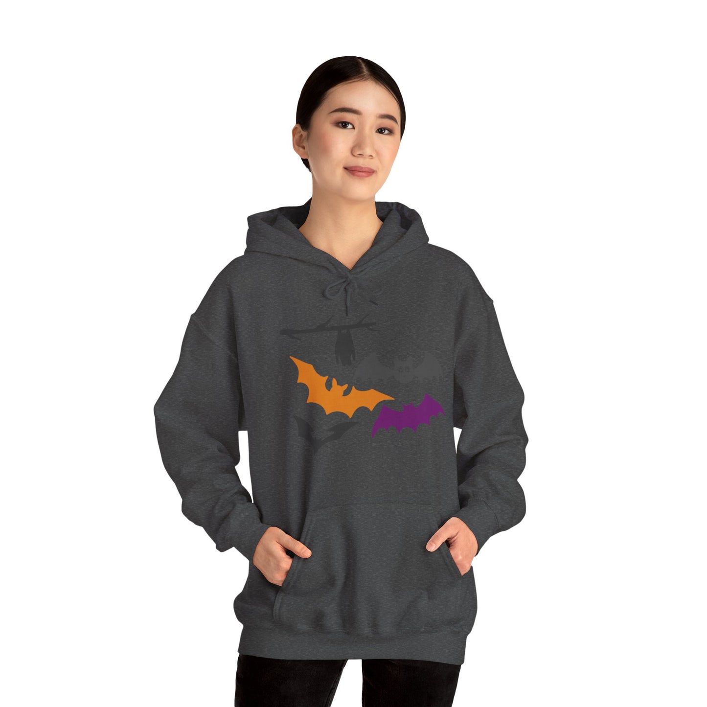 Halloween Bats Heavy Blend™ Hooded Sweatshirt