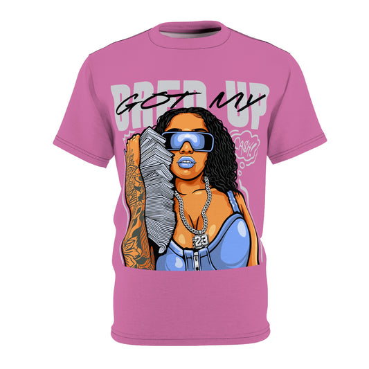Bold Graphic Tee - "Bred Up" Statement Shirt for Trendsetters