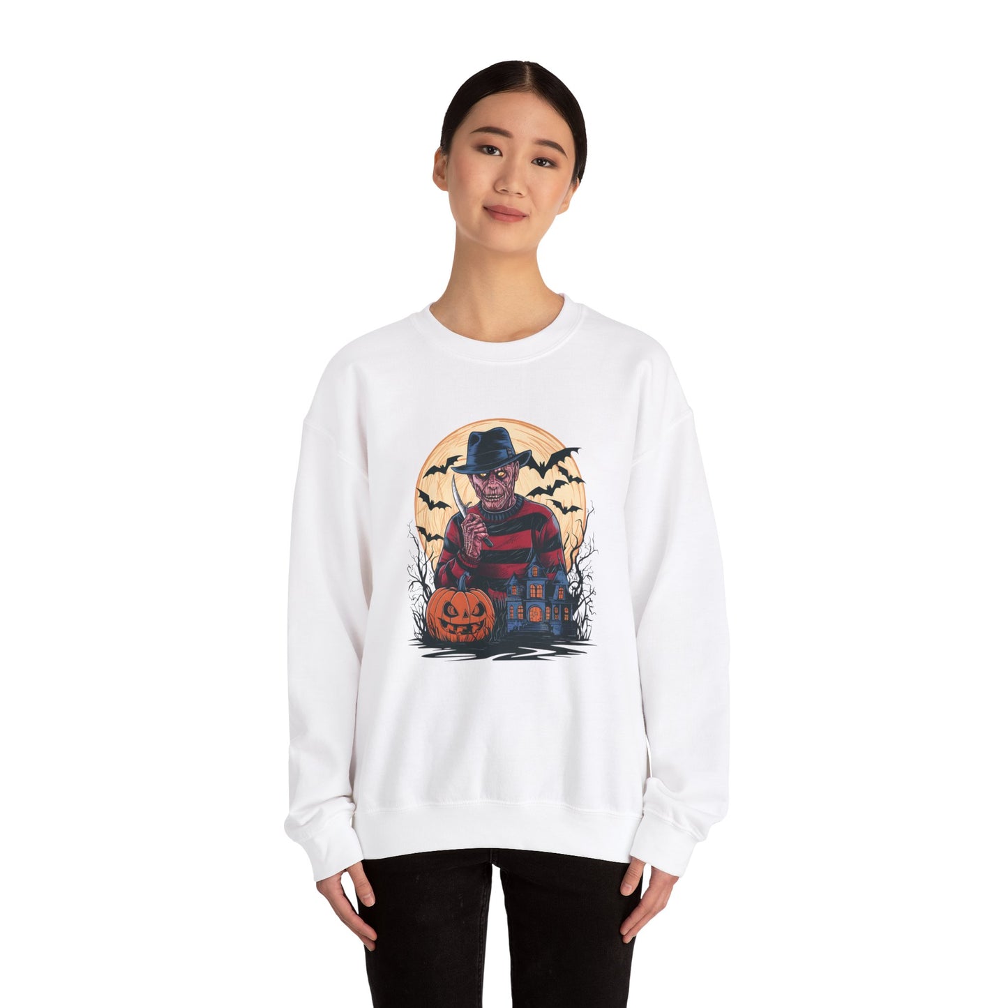 Halloween Freddy Krueger Crewneck Sweatshirt - Unisex