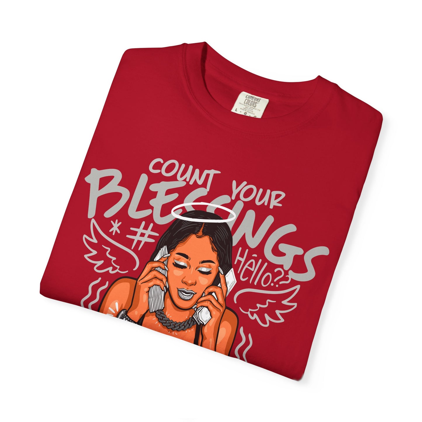 Count Your Blessings Garment-Dyed T-shirt