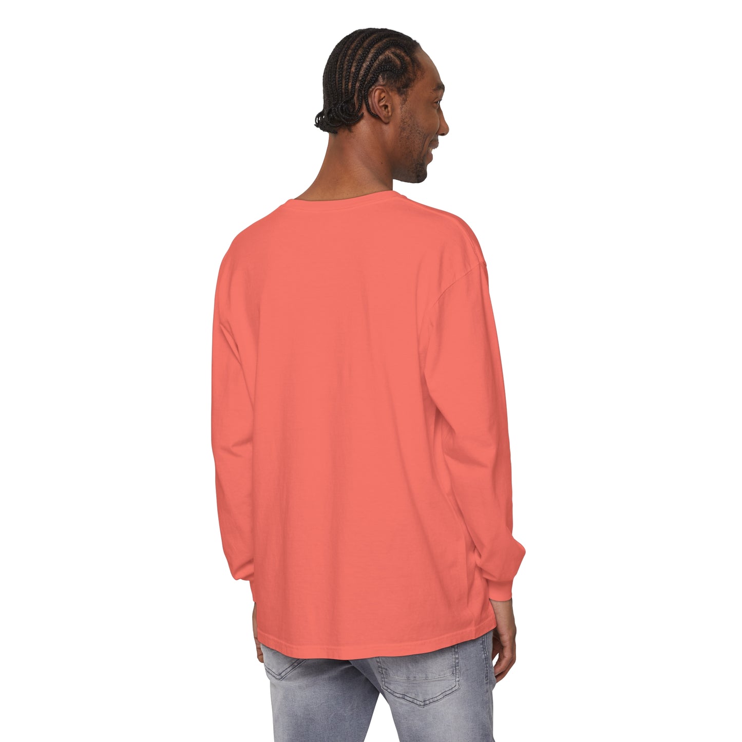Funny Holiday Long Sleeve T-Shirt - 'Dead Inside But Jolly AF'