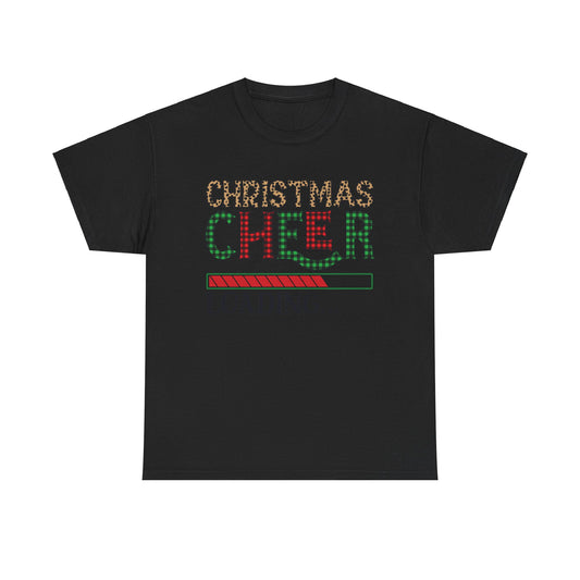 Christmas Cheer Loading Unisex Heavy Cotton Tee