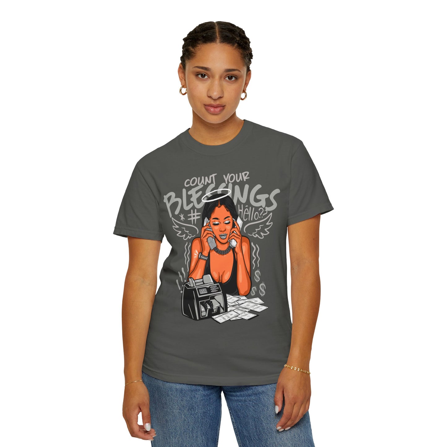 Count Your Blessings Garment-Dyed T-shirt