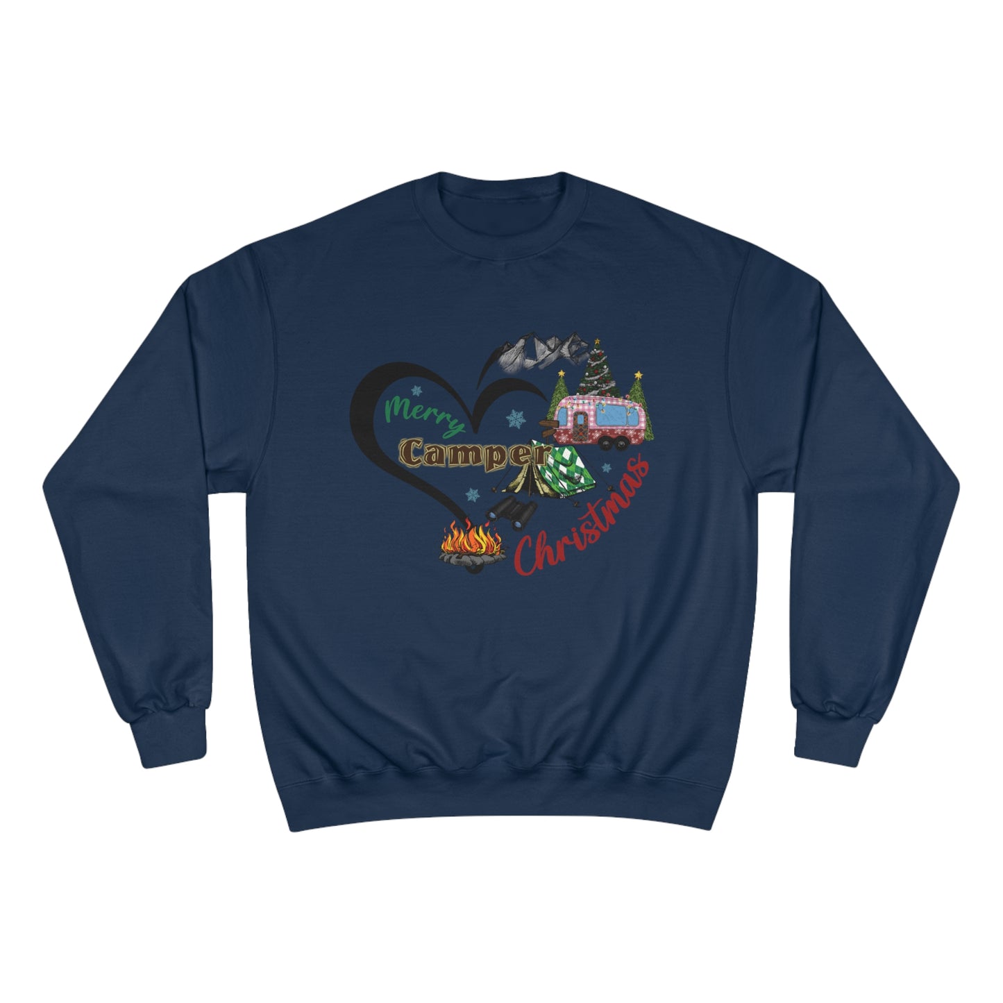 Merry Camper Christmas Champion Sweatshirt