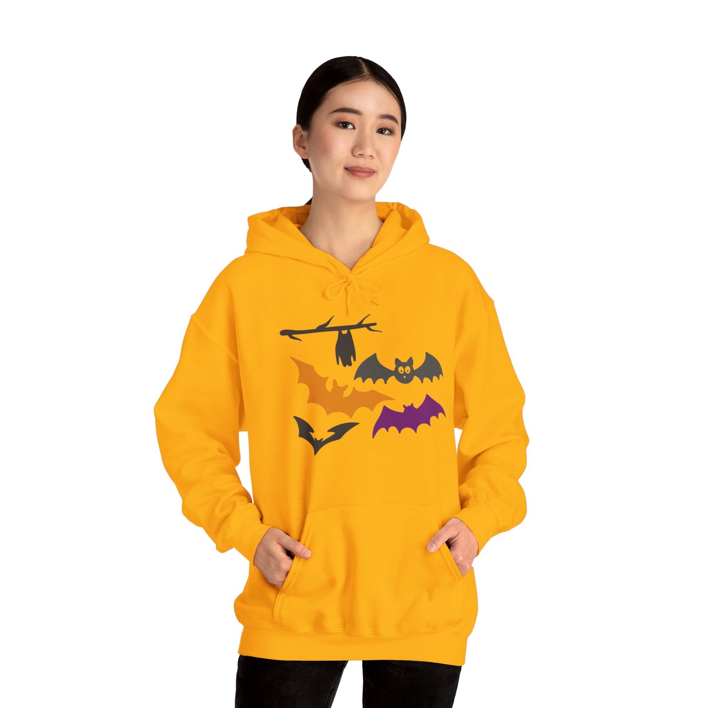 Halloween Bats Heavy Blend™ Hooded Sweatshirt