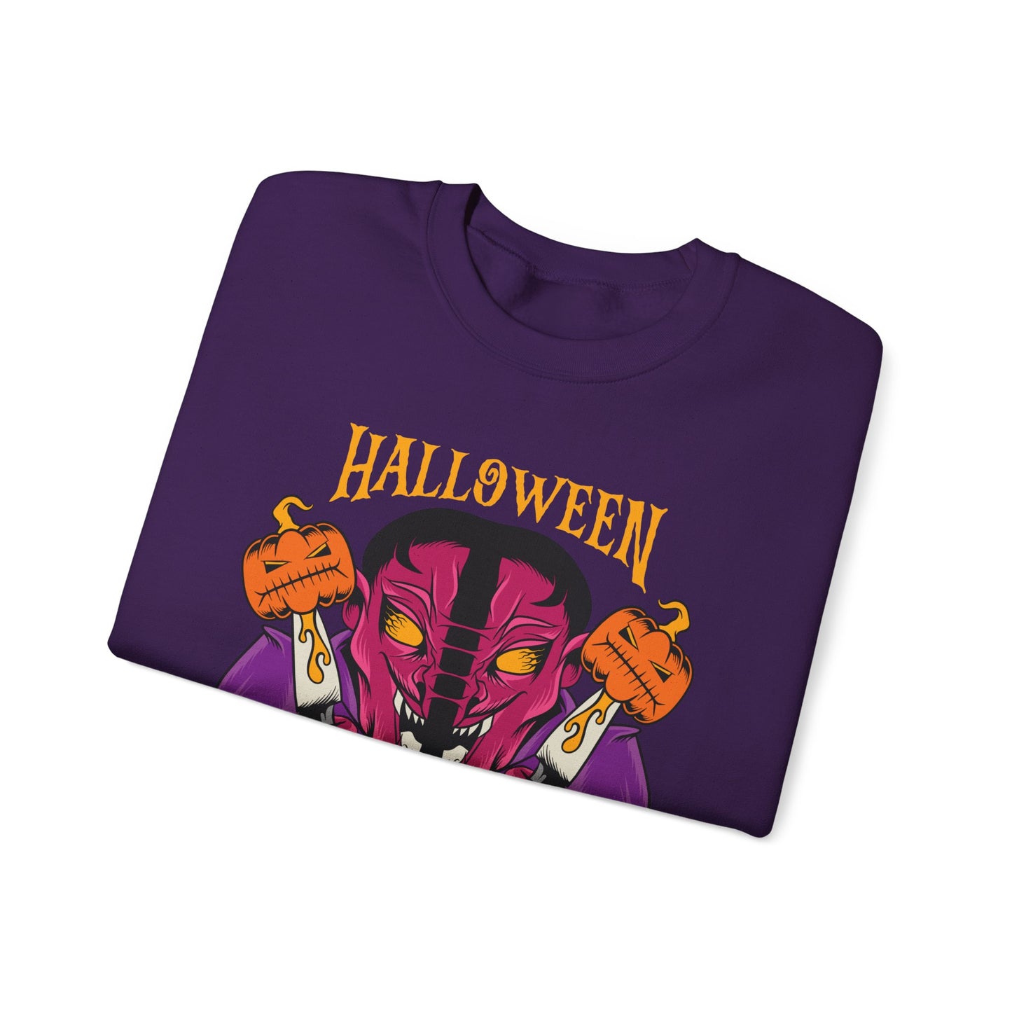 Halloween Crewneck Sweatshirt - Bold Graphic Design