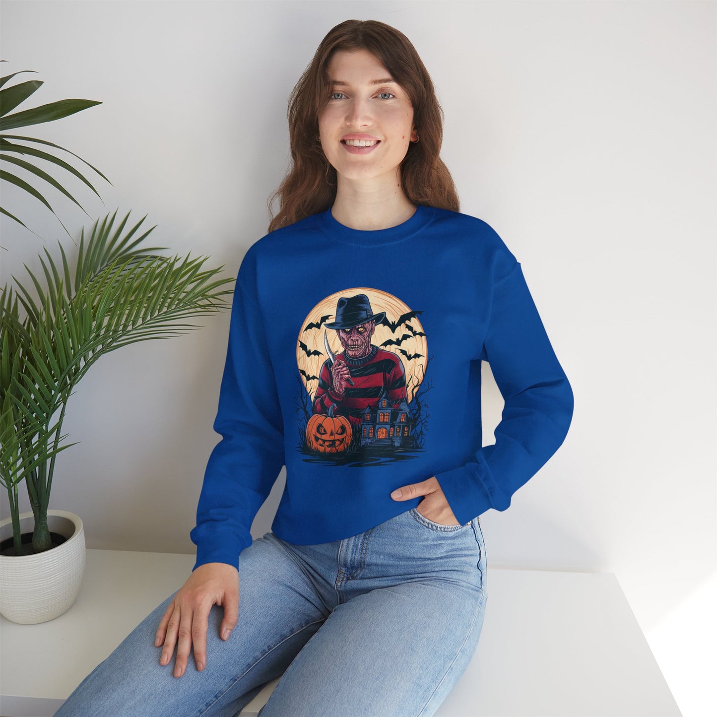 Halloween Freddy Krueger Crewneck Sweatshirt - Unisex