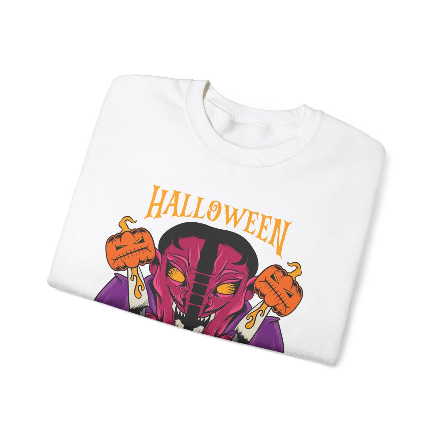 Halloween Crewneck Sweatshirt - Bold Graphic Design