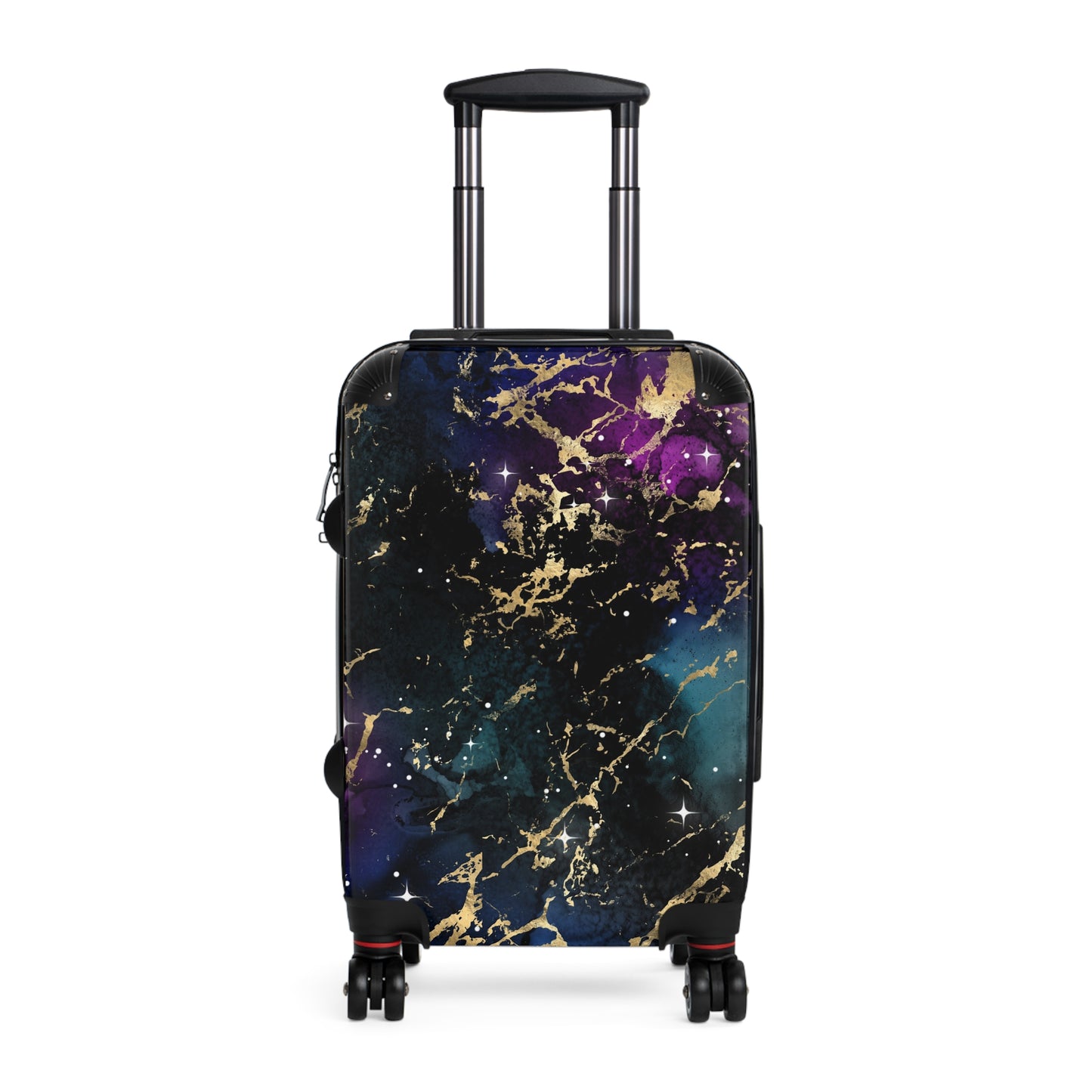 Purple Gold Suitcase