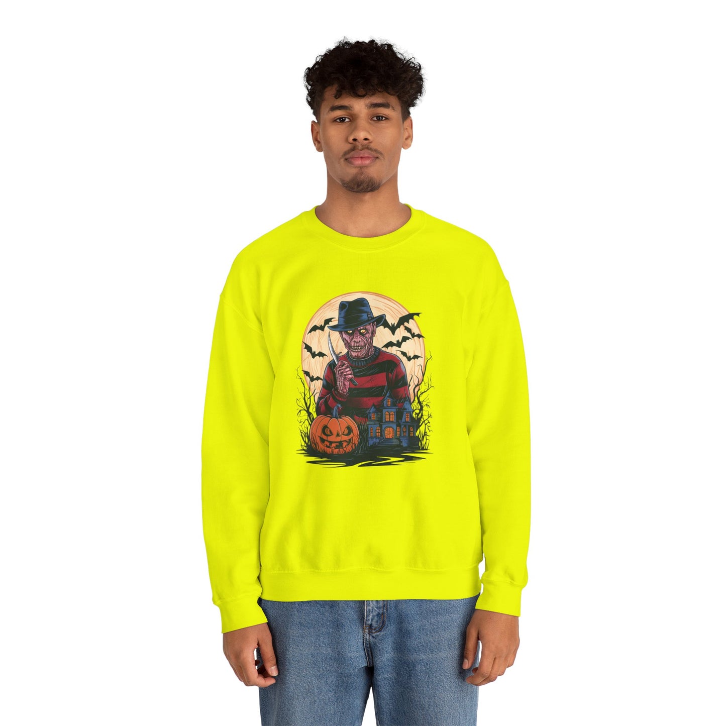 Halloween Freddy Krueger Crewneck Sweatshirt - Unisex