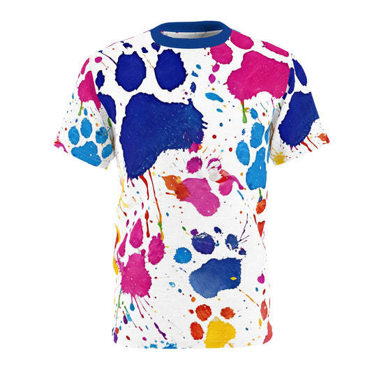 Dog Paw Unisex Cut & Sew Tee