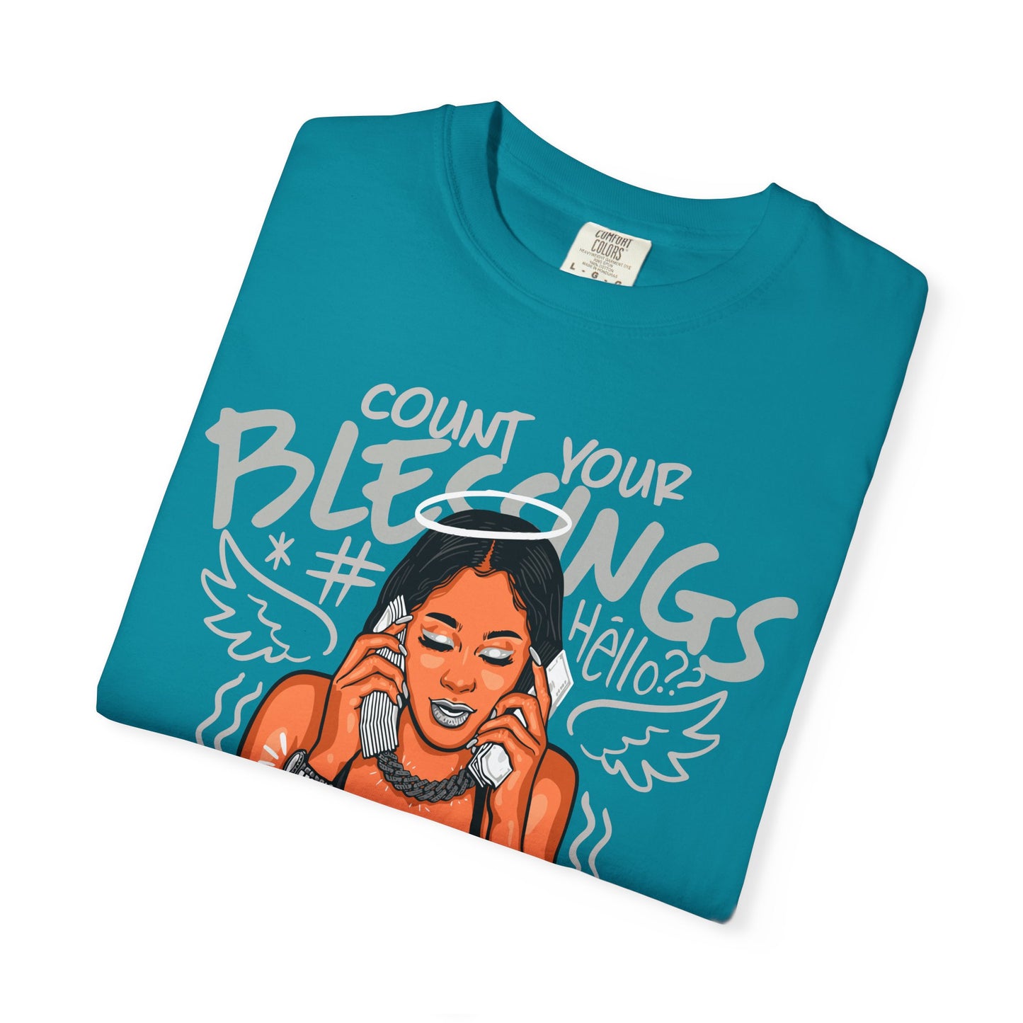 Count Your Blessings Garment-Dyed T-shirt