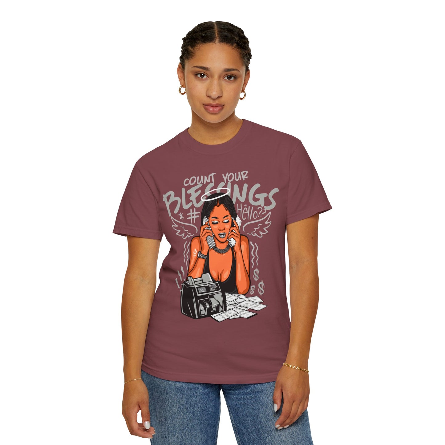 Count Your Blessings Garment-Dyed T-shirt