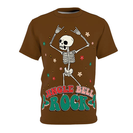 Jingle Bell Rock Skeleton T-shirt
