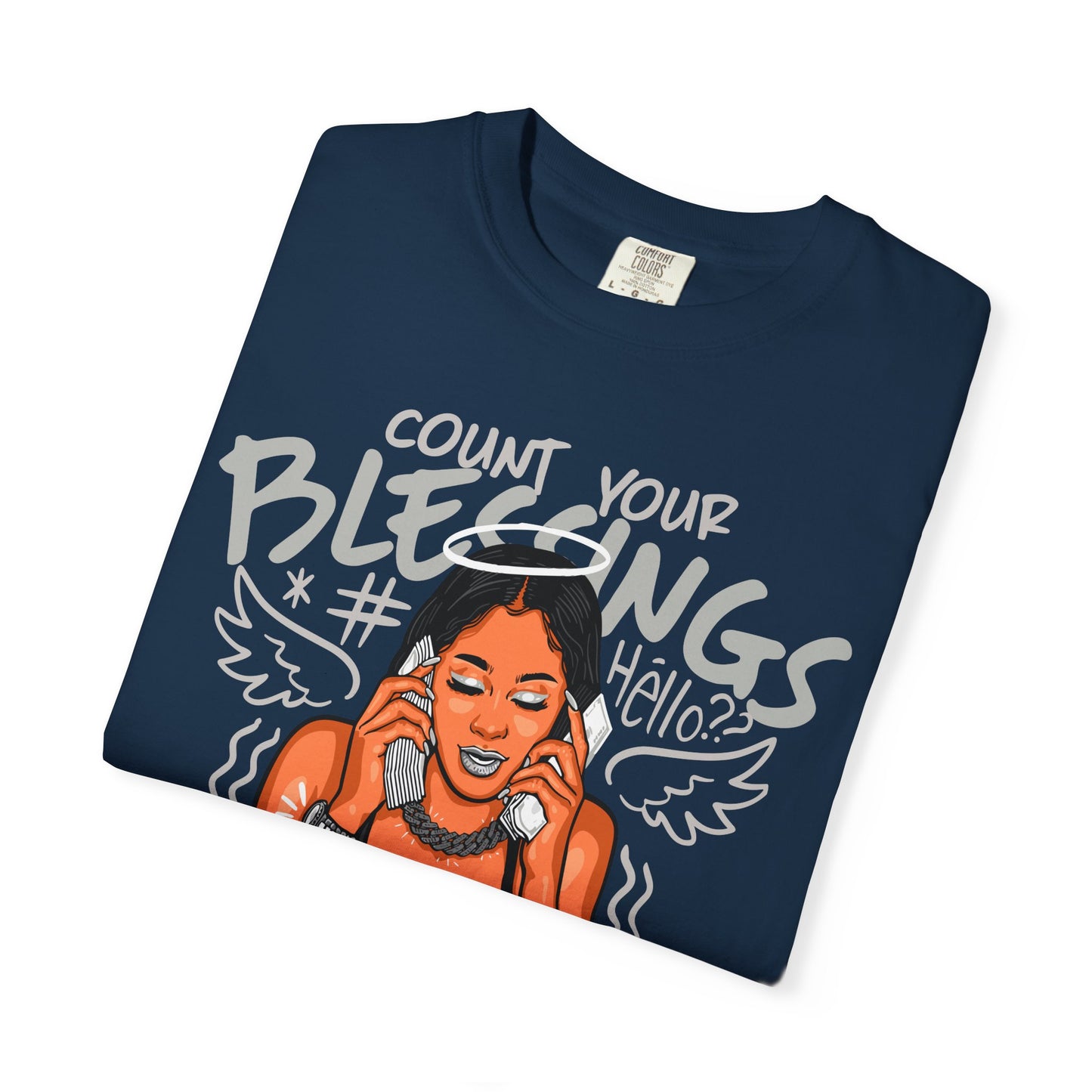 Count Your Blessings Garment-Dyed T-shirt
