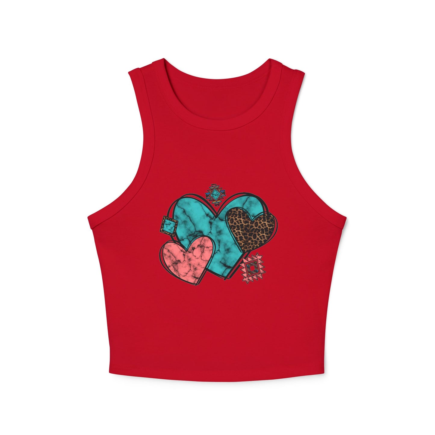 Micro Rib Racer Tank Top