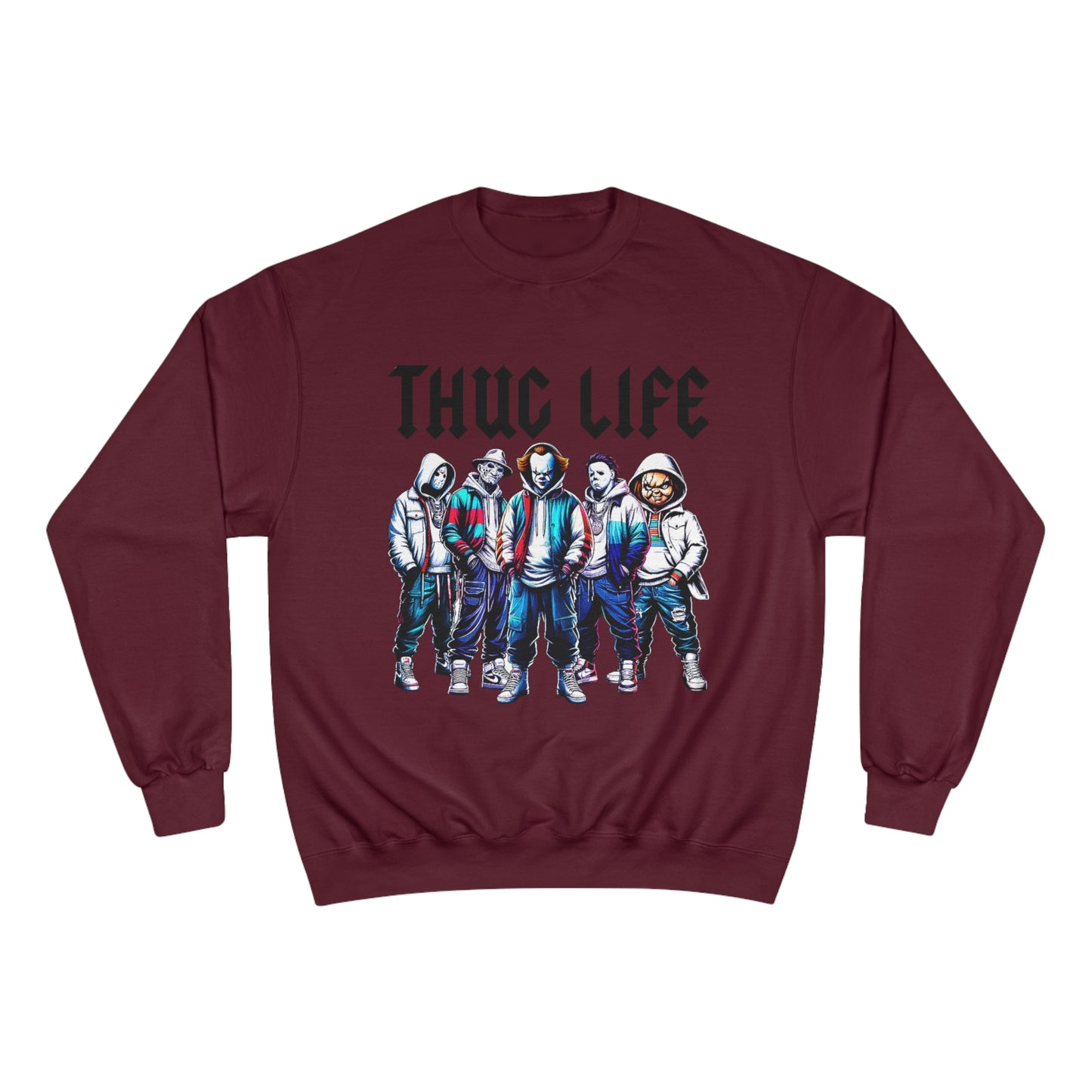 Thug Life Champion Sweatshirt - Stylish Urban Hoodie for Streetwear Enthusiasts