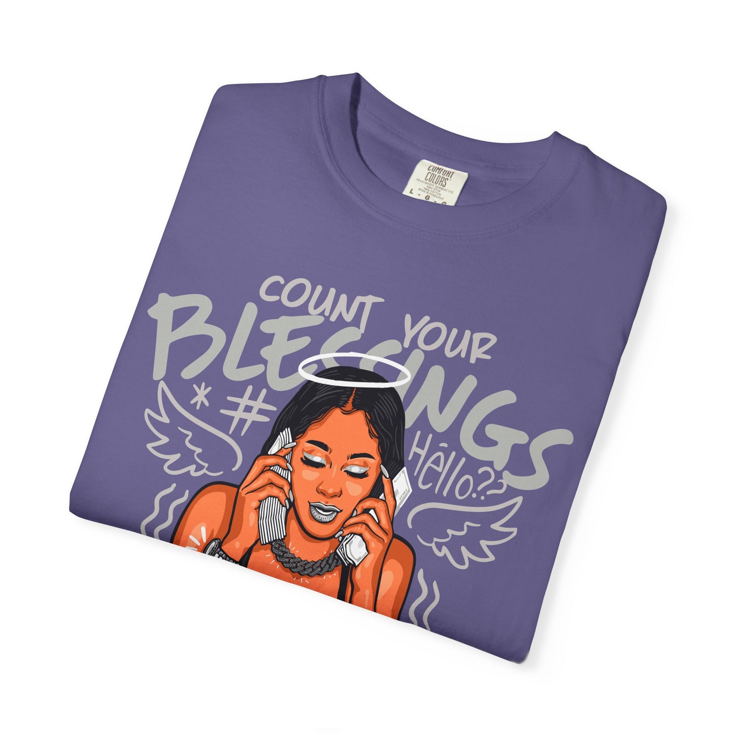 Count Your Blessings Garment-Dyed T-shirt
