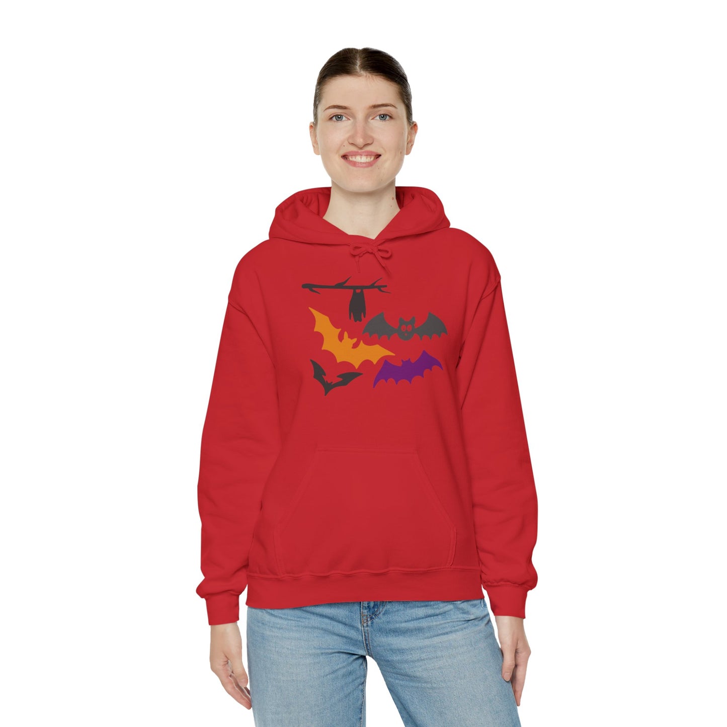 Halloween Bats Heavy Blend™ Hooded Sweatshirt