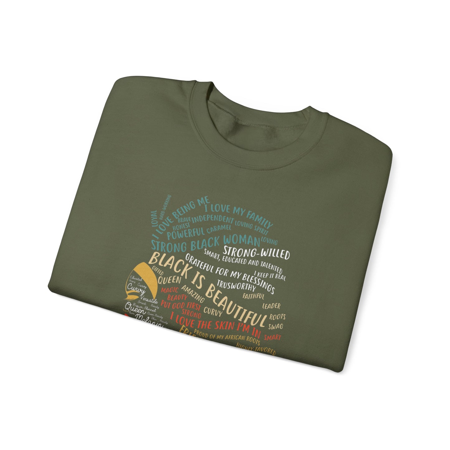 Queen Heavy Blend Crewneck Sweatshirt