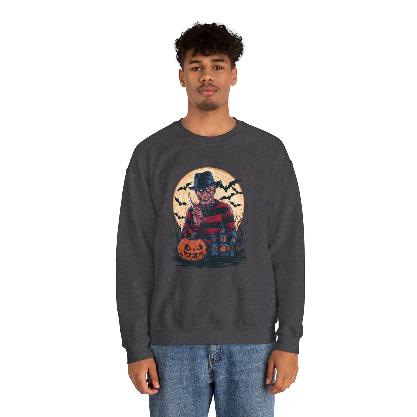 Halloween Freddy Krueger Crewneck Sweatshirt - Unisex