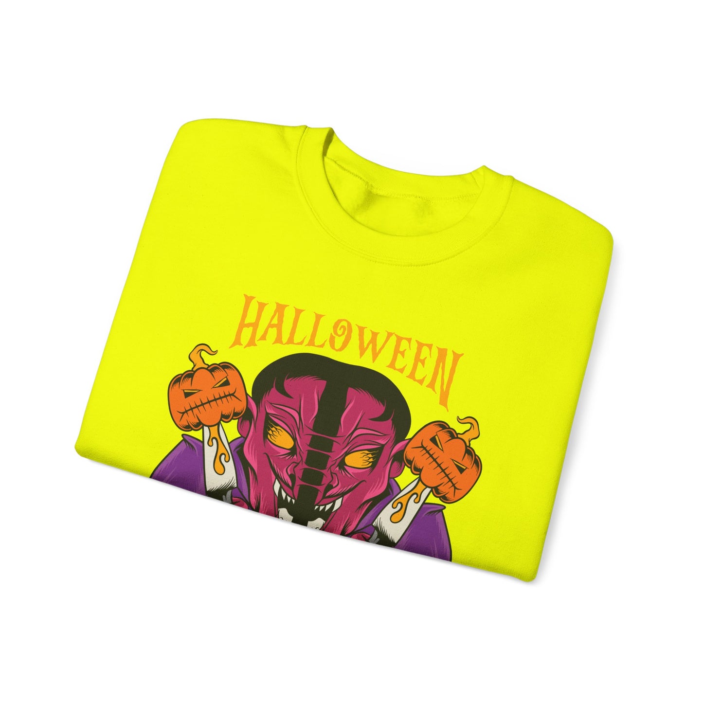 Halloween Crewneck Sweatshirt - Bold Graphic Design