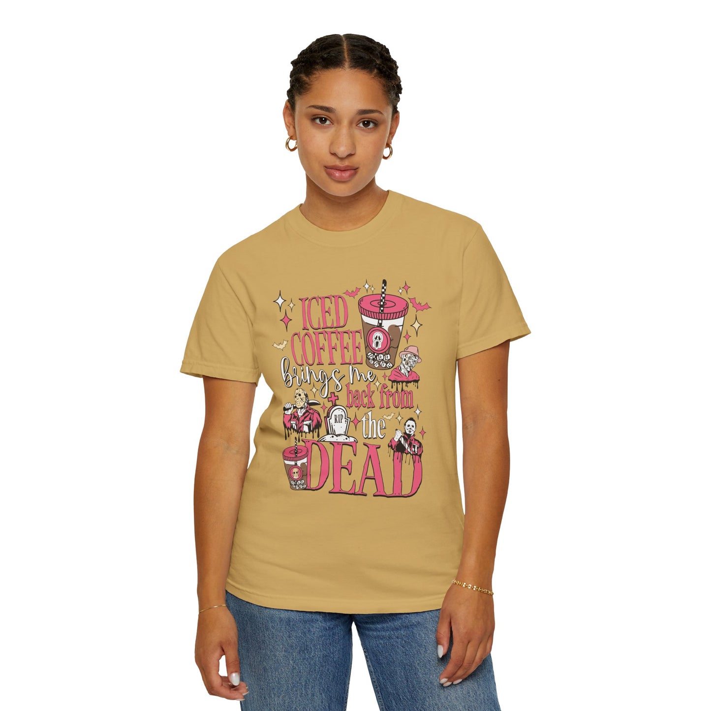 Ice Coffee Garment-Dyed T-shirt